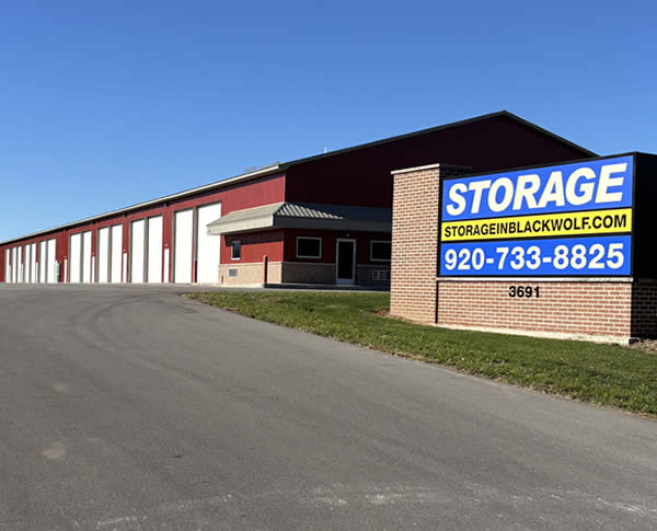 Storage in Blackwolf Sign